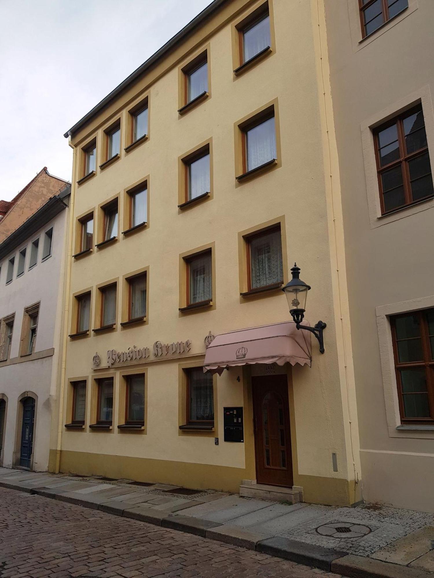 Pension Krone Freiberg Bagian luar foto